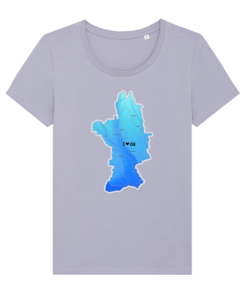 Olt County Map Lavender