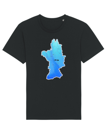 Olt County Map Black