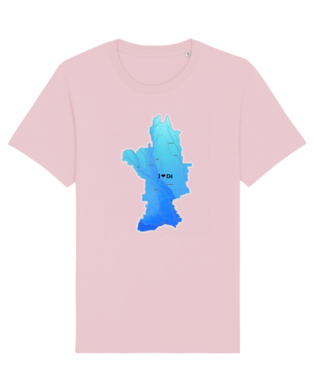 Olt County Map Cotton Pink