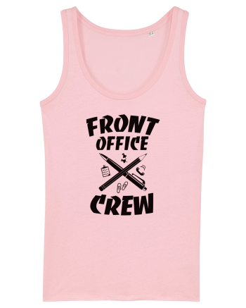 Front Office Crew Cotton Pink