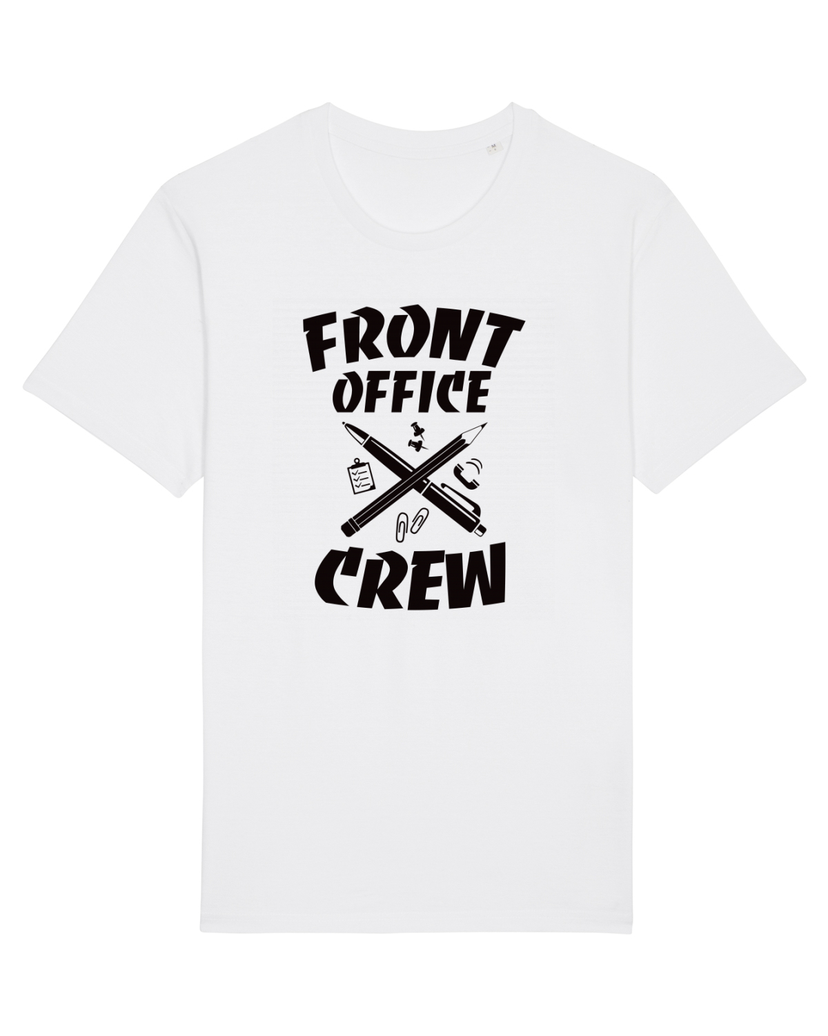 Tricou mânecă scurtă Unisex Rocker White