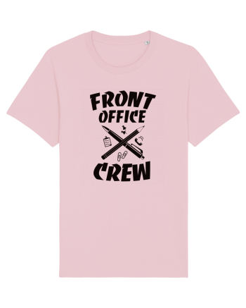 Front Office Crew Cotton Pink