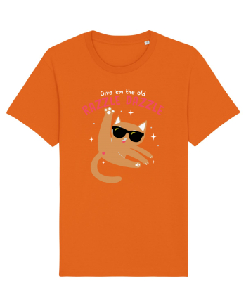 Give 'em the Old Razzle Dazzle  Bright Orange