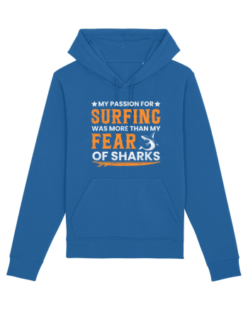 My passion for surfing was more than my fear of sharks Royal Blue