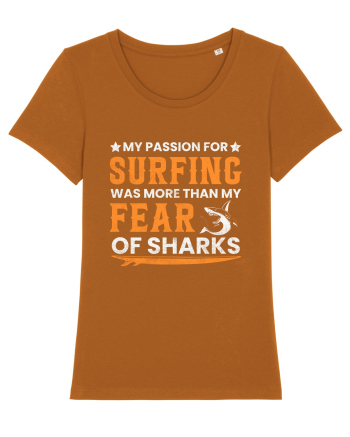 My passion for surfing was more than my fear of sharks Roasted Orange
