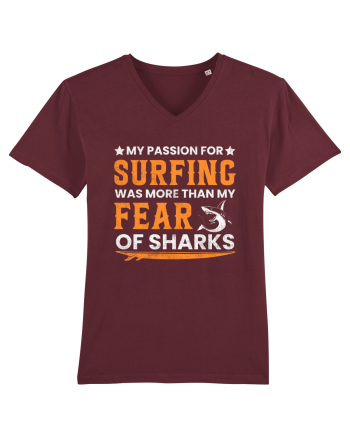 My passion for surfing was more than my fear of sharks Burgundy
