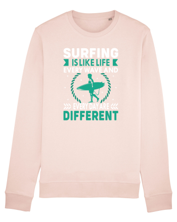 Surfing is like life every wave and every day are different Candy Pink