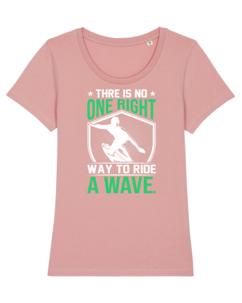 There is no one right way to ride a wave Canyon Pink
