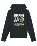 Surfing is a way to be free Hanorac Unisex Drummer
