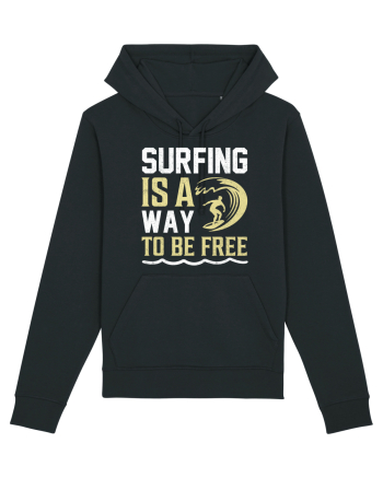 Surfing is a way to be free Black