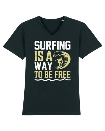 Surfing is a way to be free Black