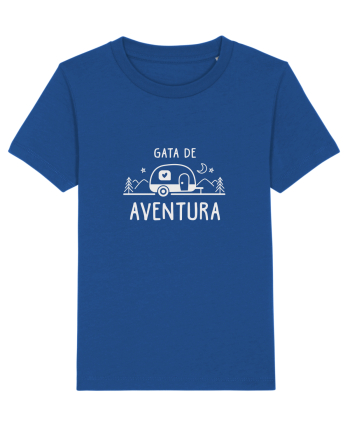 Gata de aventură - white Majorelle Blue