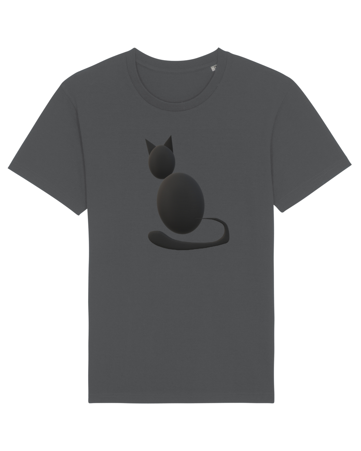 Tricou mânecă scurtă Unisex Rocker Anthracite
