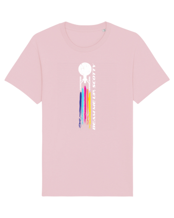 Beam me up, Scotty Cotton Pink