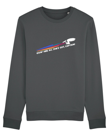 Givin' her all she's got, captain! Anthracite