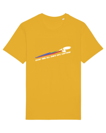 Givin' her all she's got, captain! Spectra Yellow