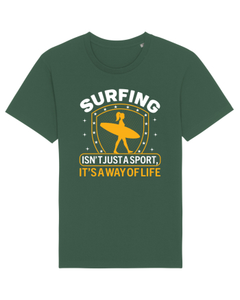 Surfing isn't just a sport, it's a way of life Bottle Green