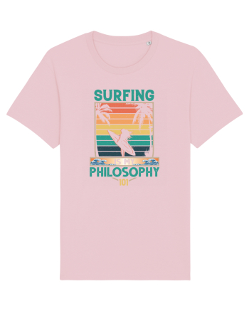 Surfing is my philosophy 101 Cotton Pink