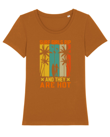 Surf girls rip and they are hot Roasted Orange