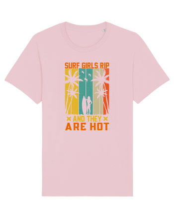 Surf girls rip and they are hot Cotton Pink