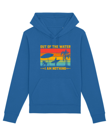 Out of the water, I am nothing Royal Blue