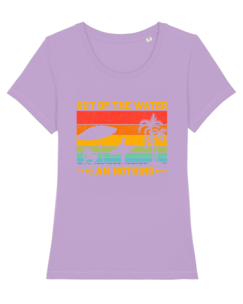 Out of the water, I am nothing Lavender Dawn