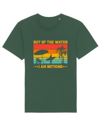 Out of the water, I am nothing Bottle Green