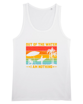 Out of the water, I am nothing White