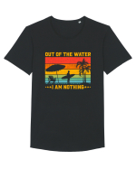 Out of the water, I am nothing Tricou mânecă scurtă guler larg Bărbat Skater