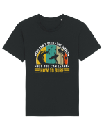You can't stop the waves but you can learn how to surf Tricou mânecă scurtă Unisex Rocker