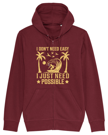 I don't need easy, I just need possible Burgundy