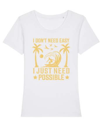 I don't need easy, I just need possible White
