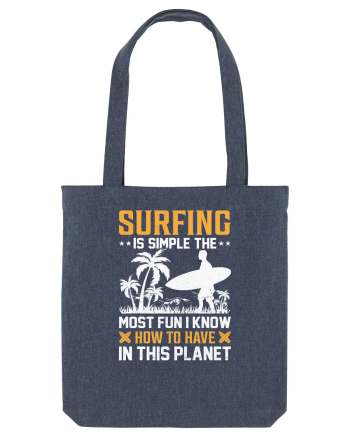 Surfing is simple the most fun I know how to have in this planet Midnight Blue