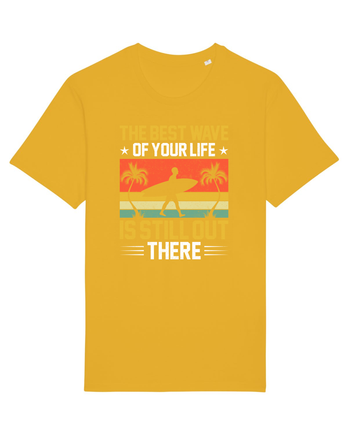 Tricou mânecă scurtă Unisex Rocker Spectra Yellow