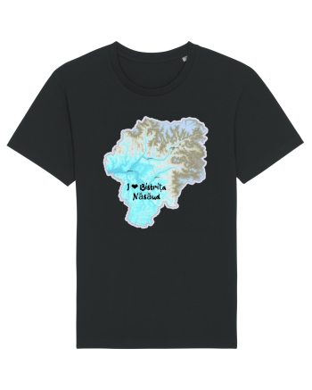 Bistrița Năsăud County Map Black