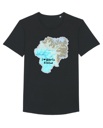 Bistrița Năsăud County Map Black