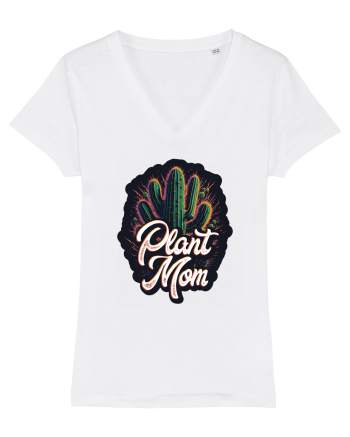 Plant mom 2 White