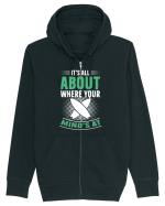 It's all about where your mind's at. Hanorac cu fermoar Unisex Connector