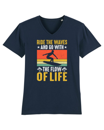 Ride the waves and go with the flow of life French Navy