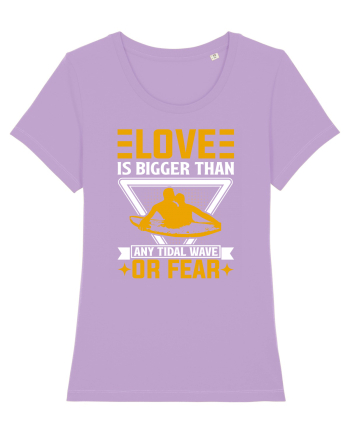 Love is bigger than any tidal wave or fear Lavender Dawn