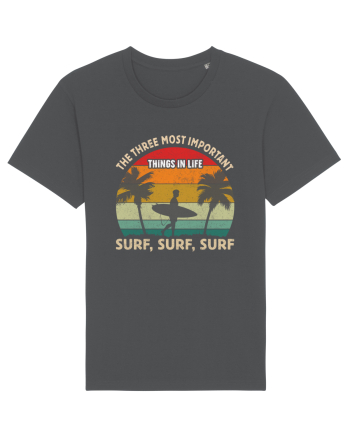 The three most important things in life surf, surf, surf. Anthracite