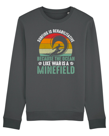 Surfing is rehabilitative because the ocean, like war, is a minefield Anthracite