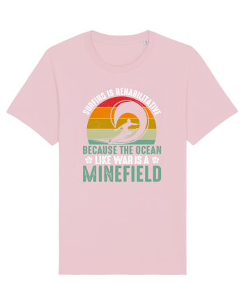 Surfing is rehabilitative because the ocean, like war, is a minefield Cotton Pink