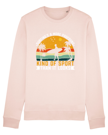 Surfing's a more profound kind of sport than it looks Candy Pink