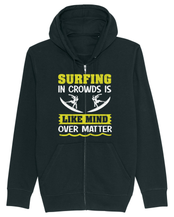 Surfing in crowds is like mind over matter Black