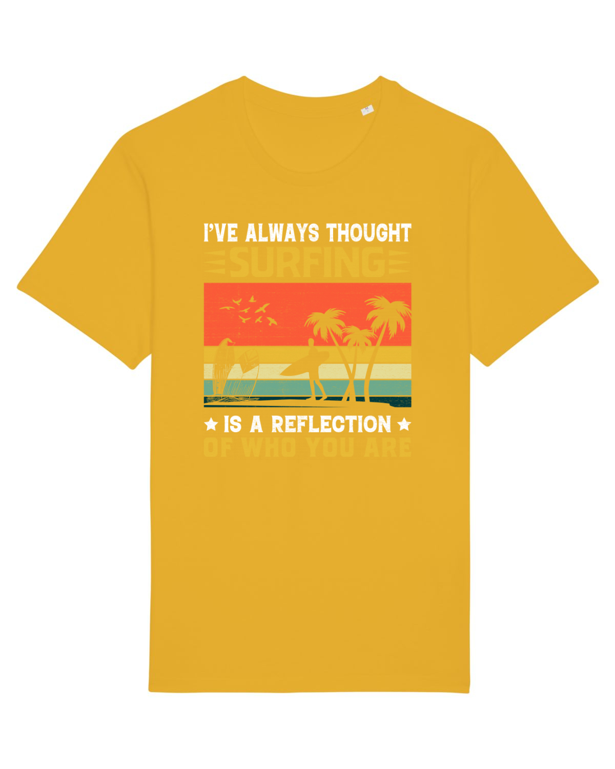 Tricou mânecă scurtă Unisex Rocker Spectra Yellow