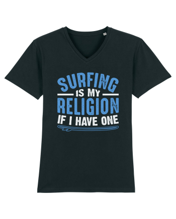 Surfing is my religion, if I have one. Black