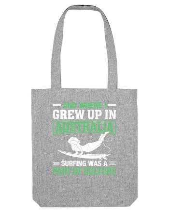 And where I grew up in Australia surfing was a part of culture Heather Grey