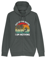 Out of the water, I am nothing Hanorac cu fermoar Unisex Connector