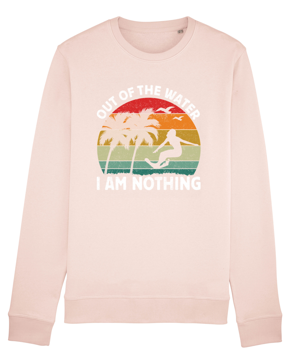 Bluză mânecă lungă Unisex Rise Candy Pink